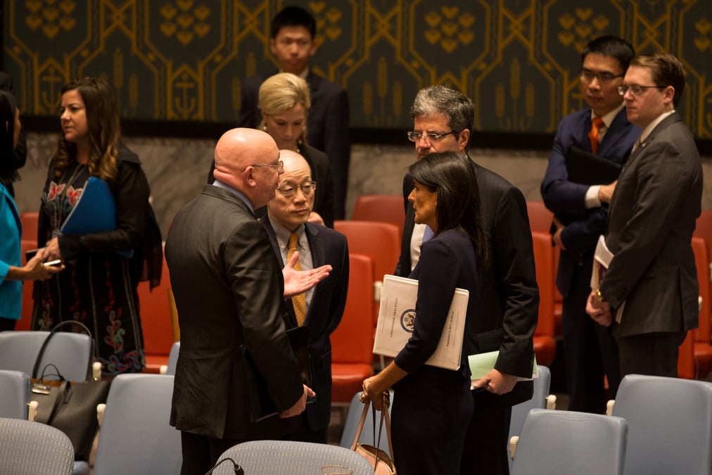 Un projet de resolution us va circuler a l'onu sur pyongyang