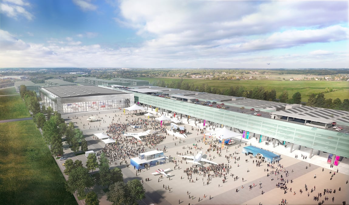 Le nouveau parc des expositions de Toulouse, le MEETT, devait accueillir le MEETT In Space en juin prochain.