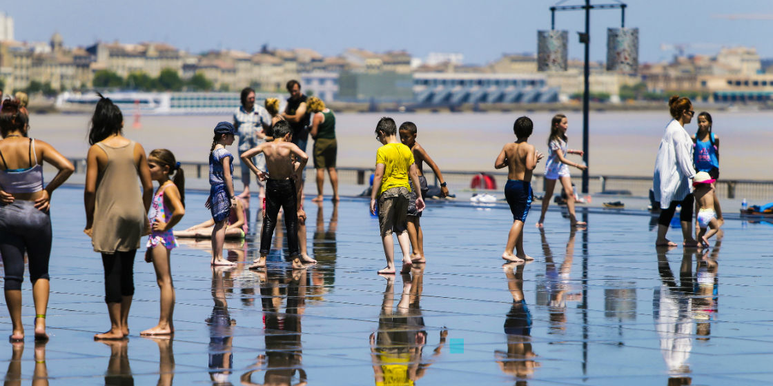 Bordeaux et son emblématique Miroir d'eau, site le plus visité de la ville