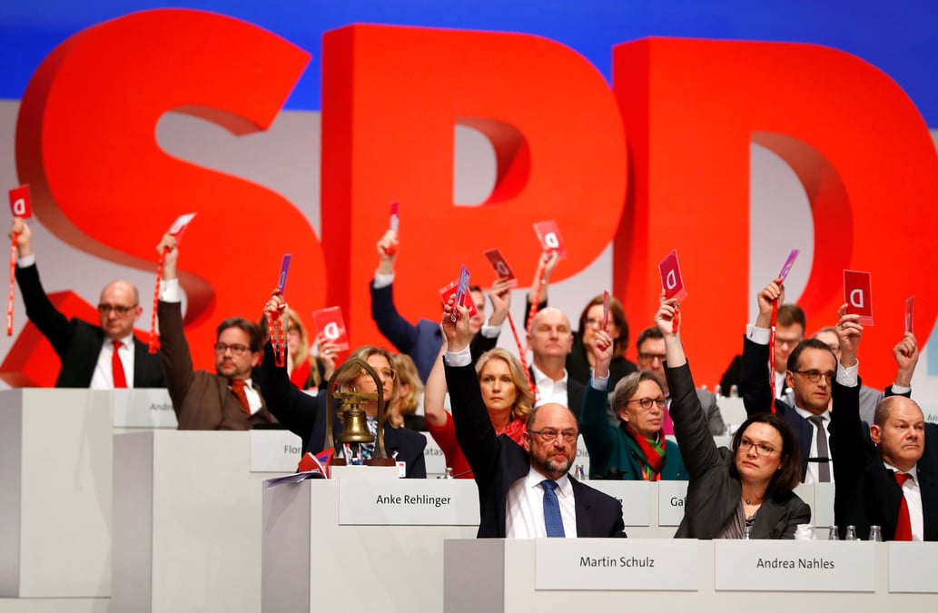Le spd valide l'ouverture de discussions avec les conservateurs