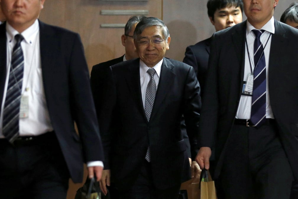 Banque du japon: haruhiko kuroda reconduit au poste de gouverneur
