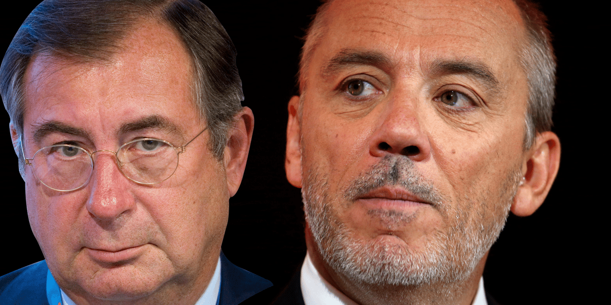 Martin Bouygues et Stéphane Richard