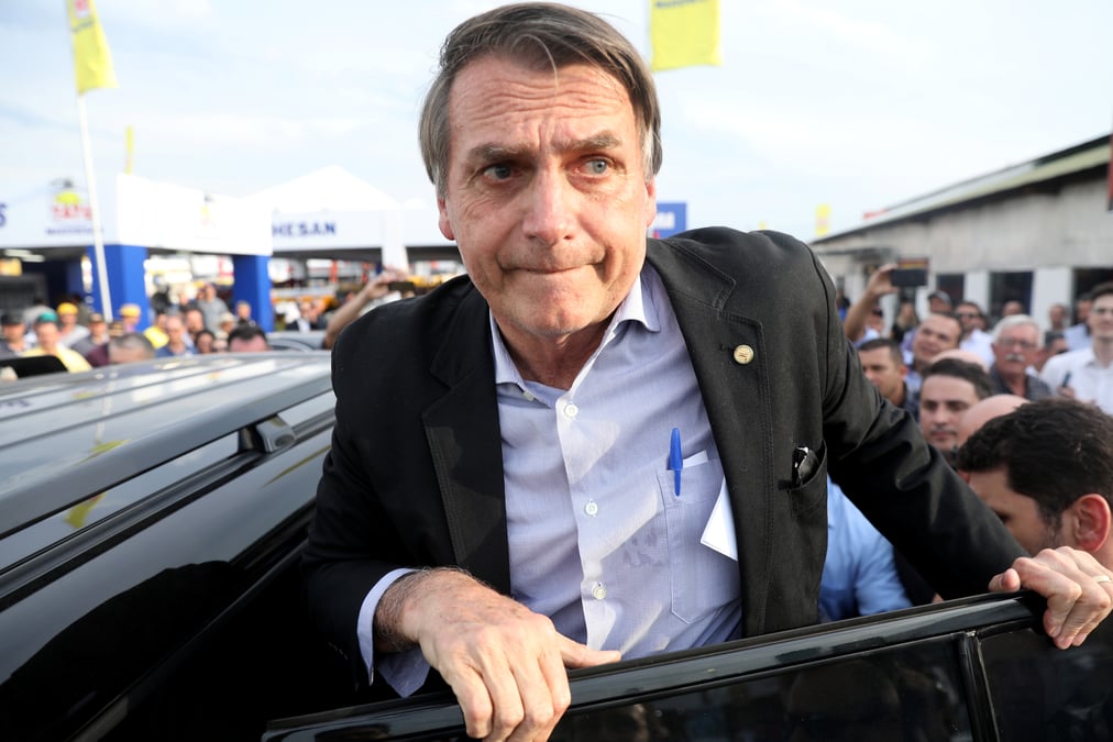 Bresil: le candidat d'extreme droite en tete des intentions de vote