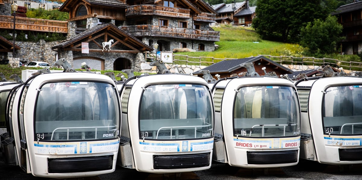 Cabines méribel Poma