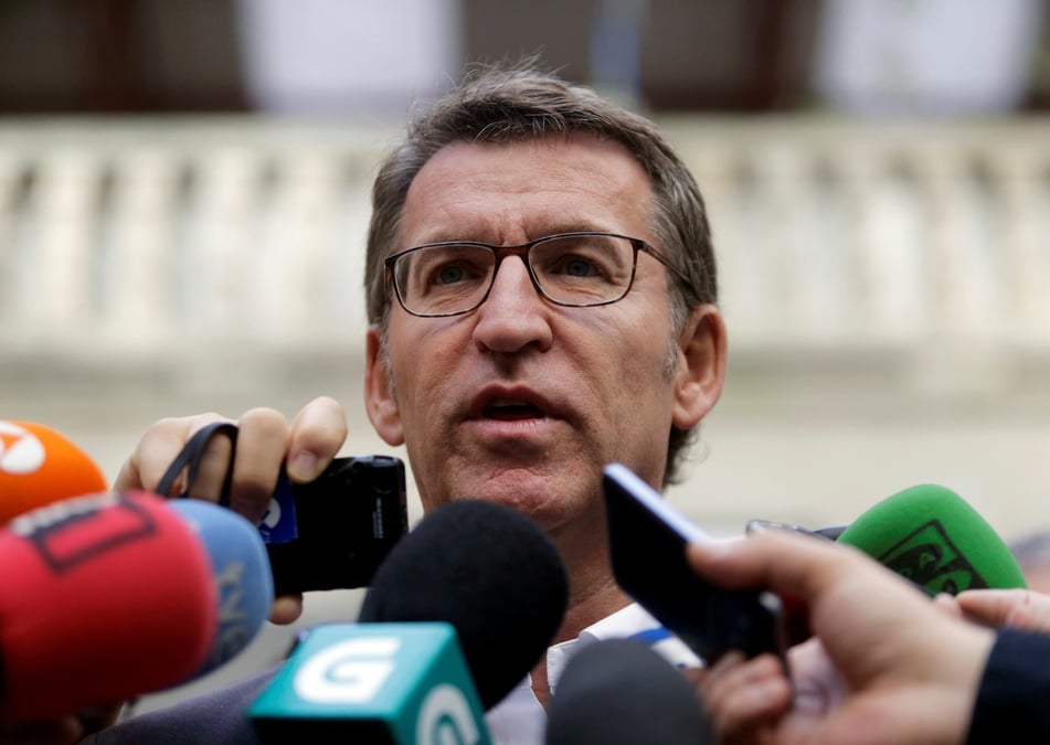 Espagne: alberto nunez feijoo elu a la tete du parti populaire