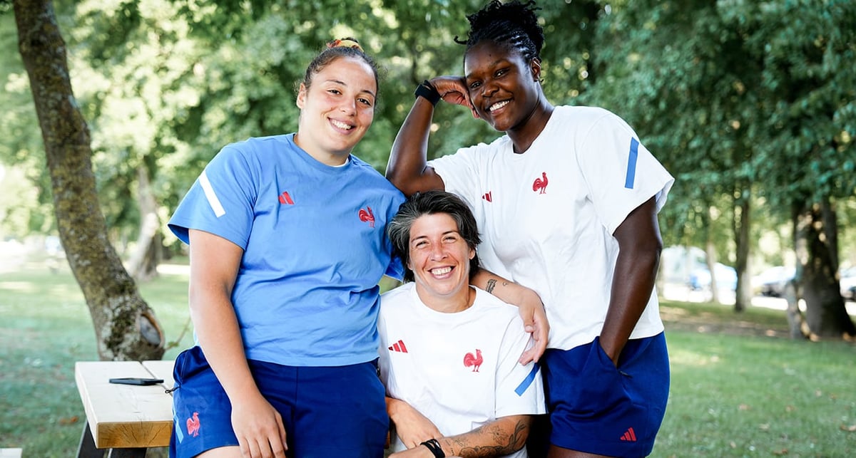 Pour être en première ligne, Assia Khalfaoui (à gauche), Manon Bigot (au centre) et Yllana Brosseau (à droite) doivent apporter technique et exigence à leur approche.
