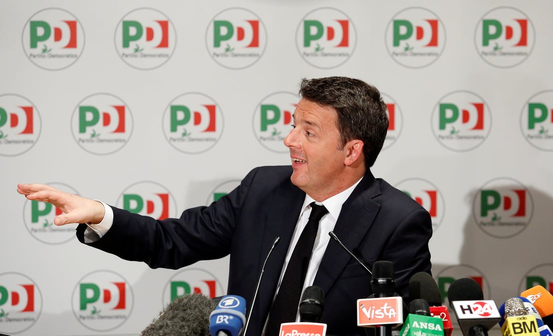 Italie: renzi demissionne de la tete du parti democrate