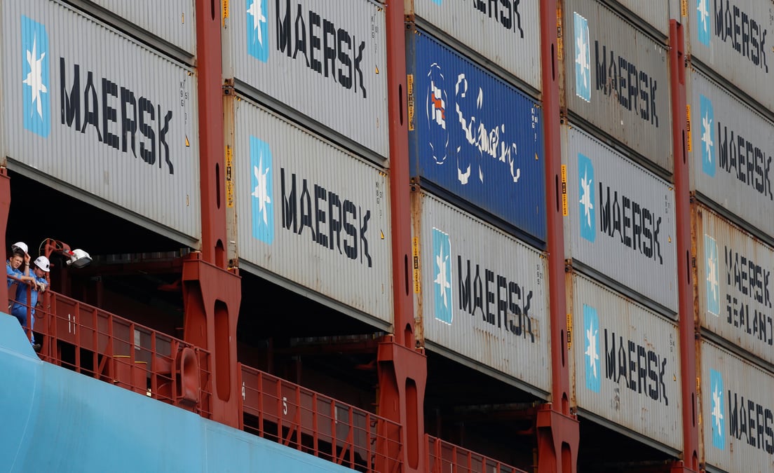 Maersk met en garde contre les effets d'une guerre commerciale