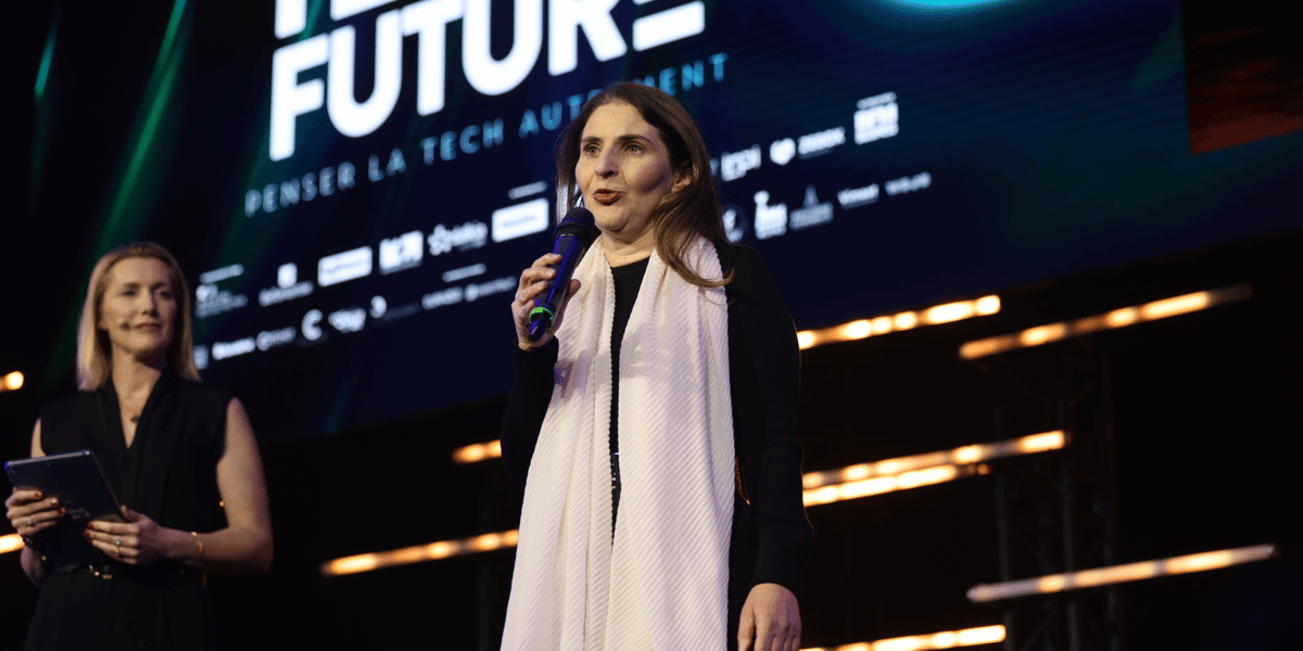 Pascale Hazot, cofondatrice et CEO de ACS Biotech, remporte le Prix Santé de Tech For Future 2024, le plus grand concours de startups de France, organisé par La Tribune.