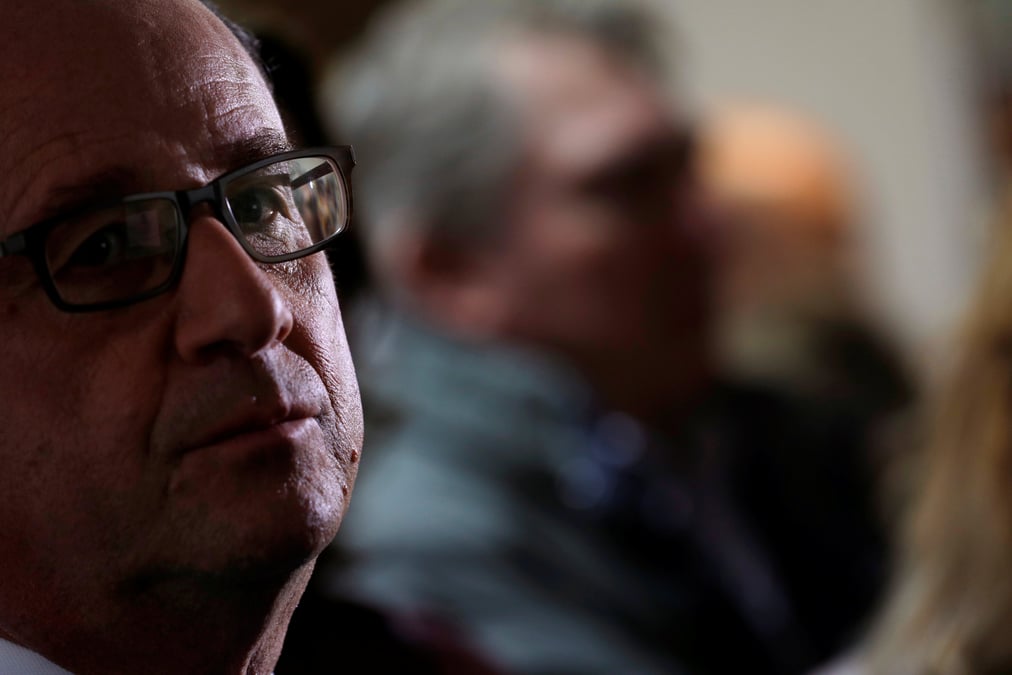 Hollande bascule bientot dans l'inconnu post-elyseen