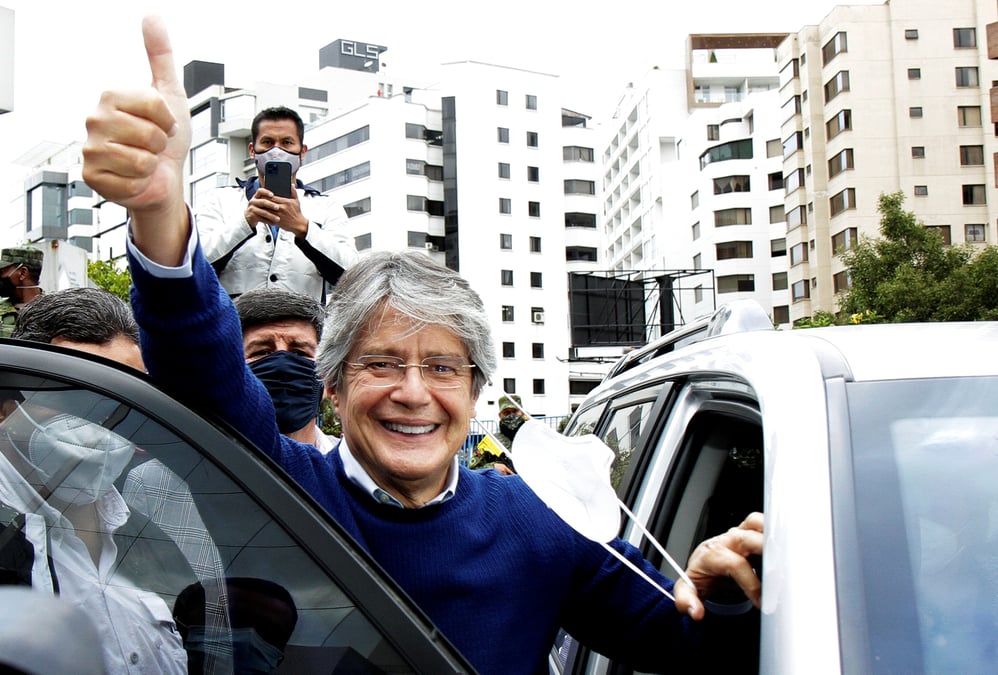Equateur: lasso accede au second tour de la presidentielle