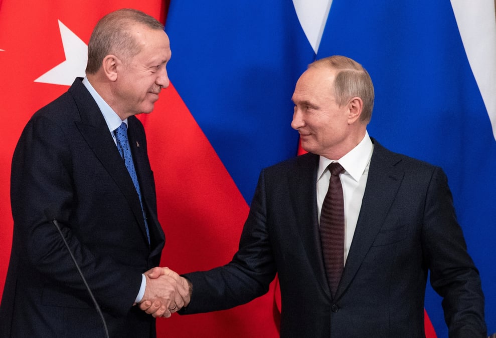 Poutine va s'entretenir avec erdogan et l'iranien raissi, dit le kremlin