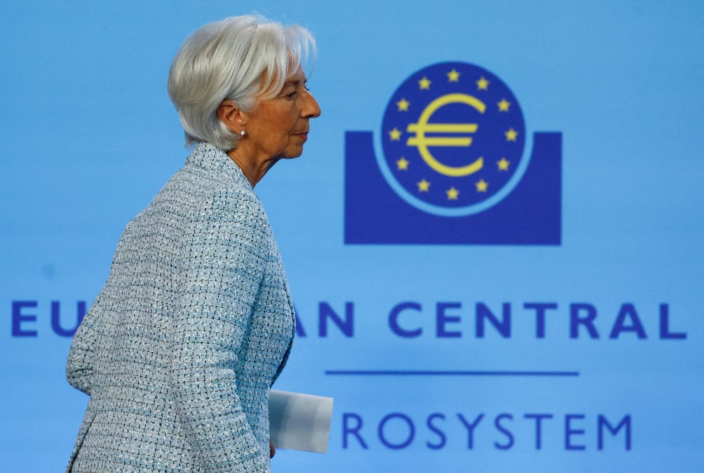 Christine lagarde, presidente de la banque centrale europeenne