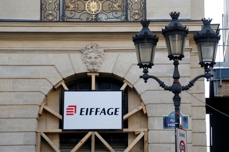 Eiffage en nette hausse a la bourse de paris