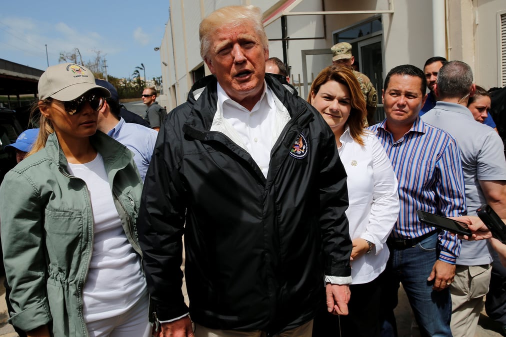 Trump demande 29 milliards de dollars au congres pour les sinistres des ouragans