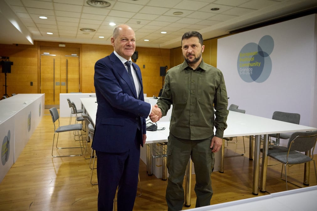 Depuis le début de la guerre en Ukraine, l'Allemagne a fourni à Kiev une aide totale d'environ 35 milliards d'euros, selon le site du gouvernement allemand.