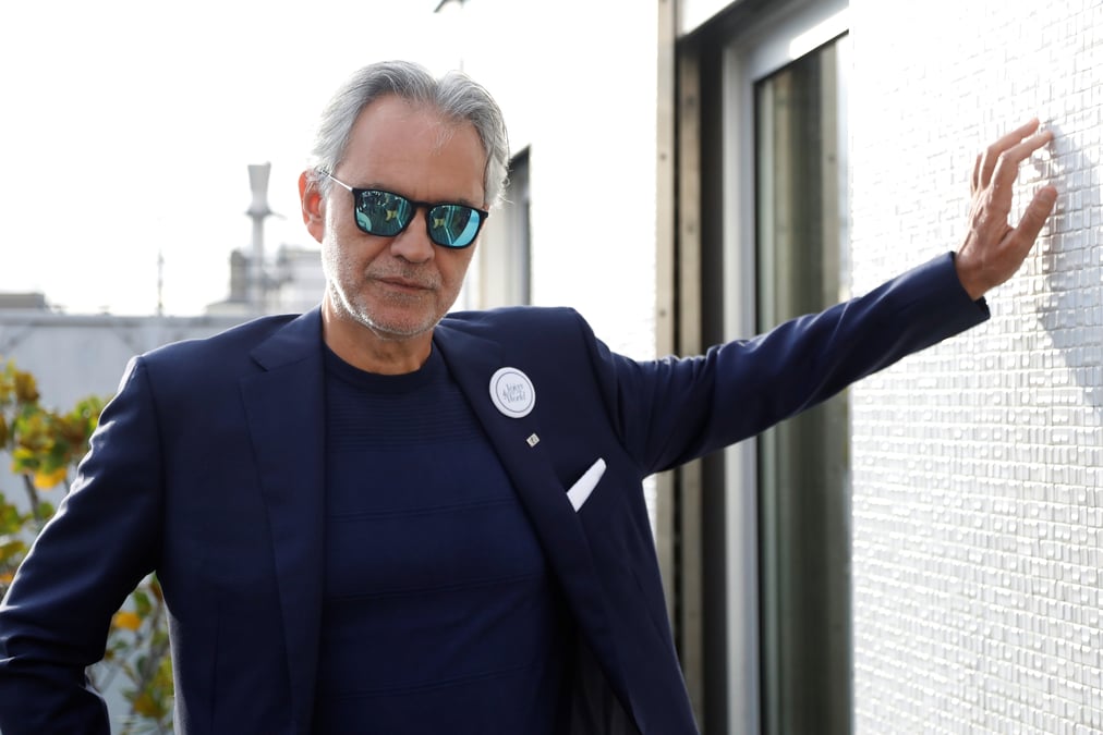 Coronavirus: concert sans public d'andrea bocelli dimanche a milan