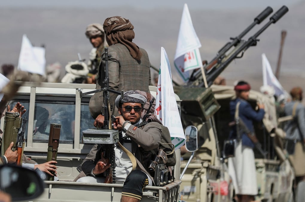 Des rebelles houthis.