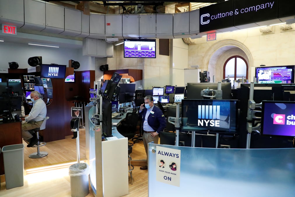 La bourse de new york est en net repli en debut de seance