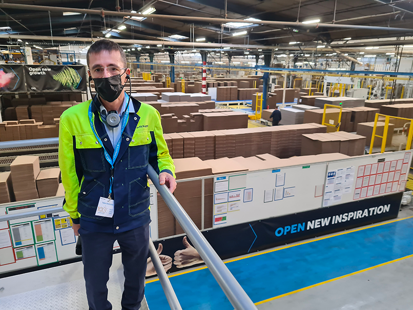 Fabien Boulogne, directeur général du site de production de Dijon