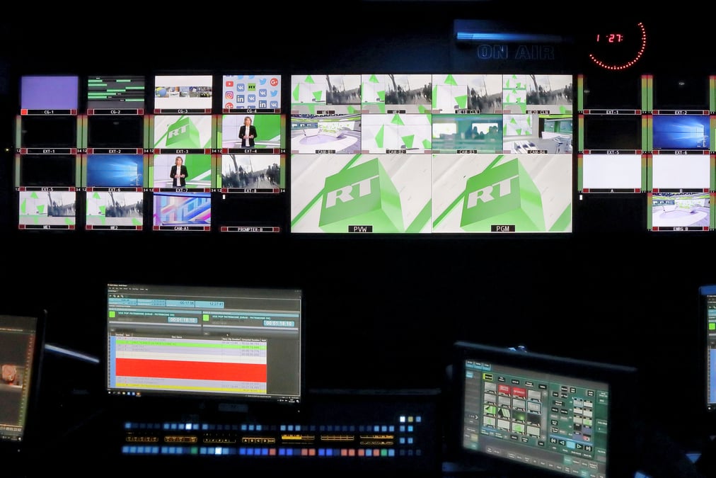 L'allemagne interdit la diffusion par satellite de rt deutsch