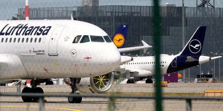 Lufthansa annonce l'annulation de 800 vols vendredi