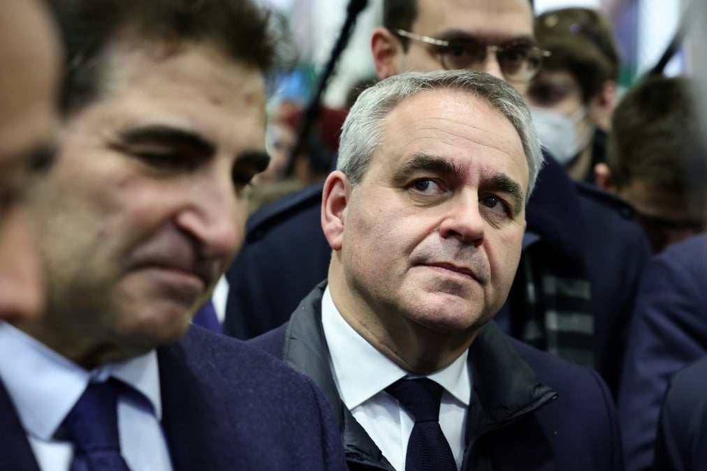 Le président LR de la région Hauts-de-France, Xavier Bertrand.