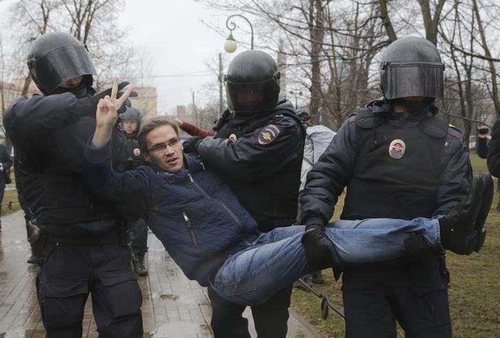 Manifestations en russie pour demander le depart de poutine