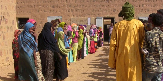 Mali Kidal populations école