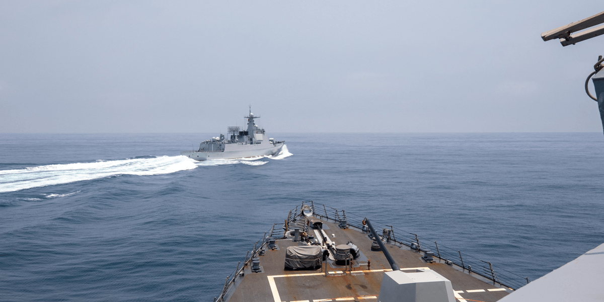 La Chine maintient une présence militaire quasi-quotidienne autour de Taïwan, envoyant des avions et des navires de guerre (photo d'archive).