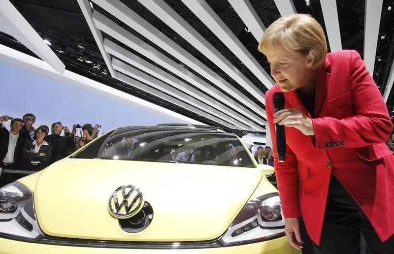 Merkel juge que la confiance dans l'economie allemande demeure
