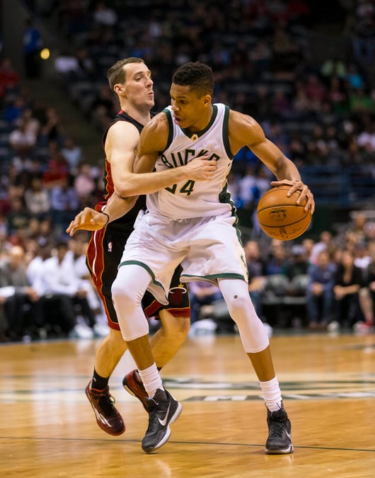 Giannis antetokounmpo dans l'histoire des bucks