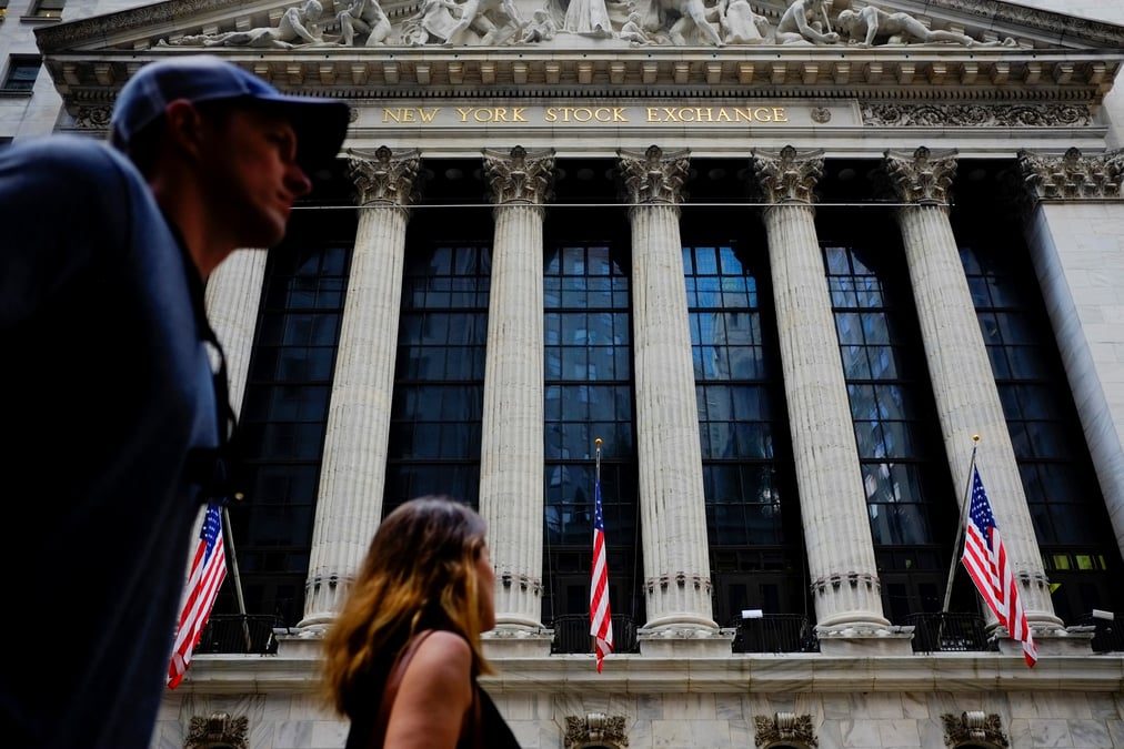 La bourse de new york finit en baisse