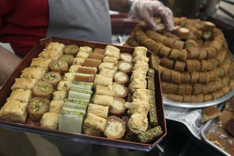 Un baklava d'une demi-tonne en turquie
