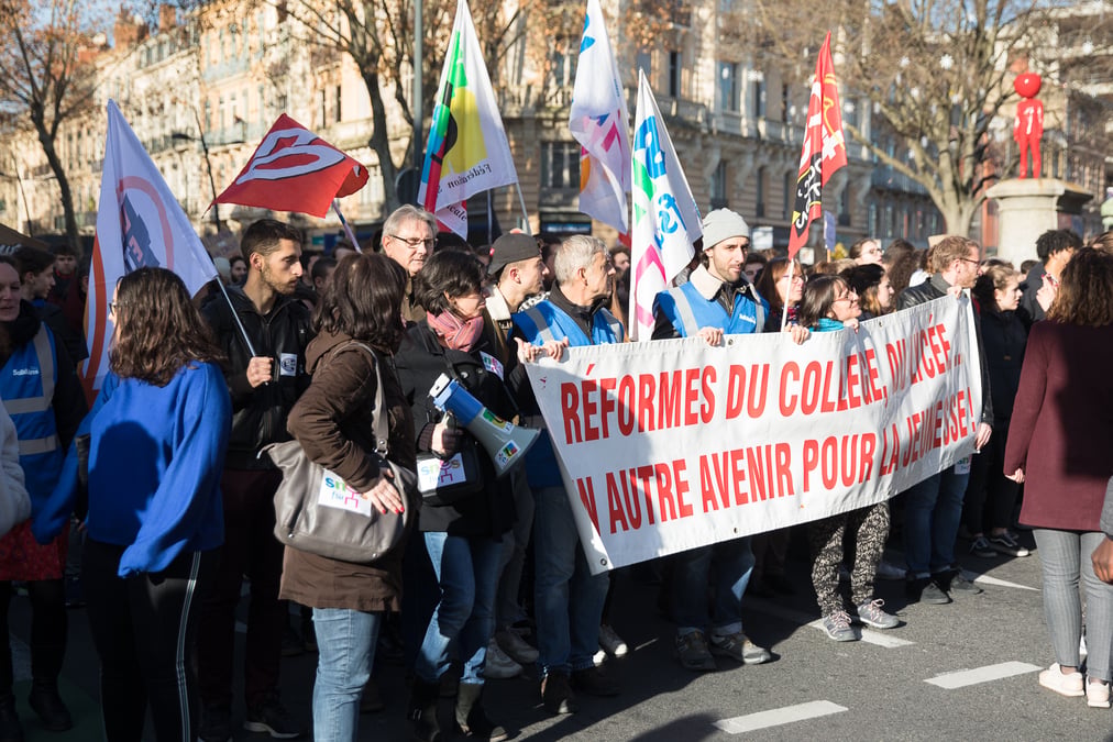 manif profs