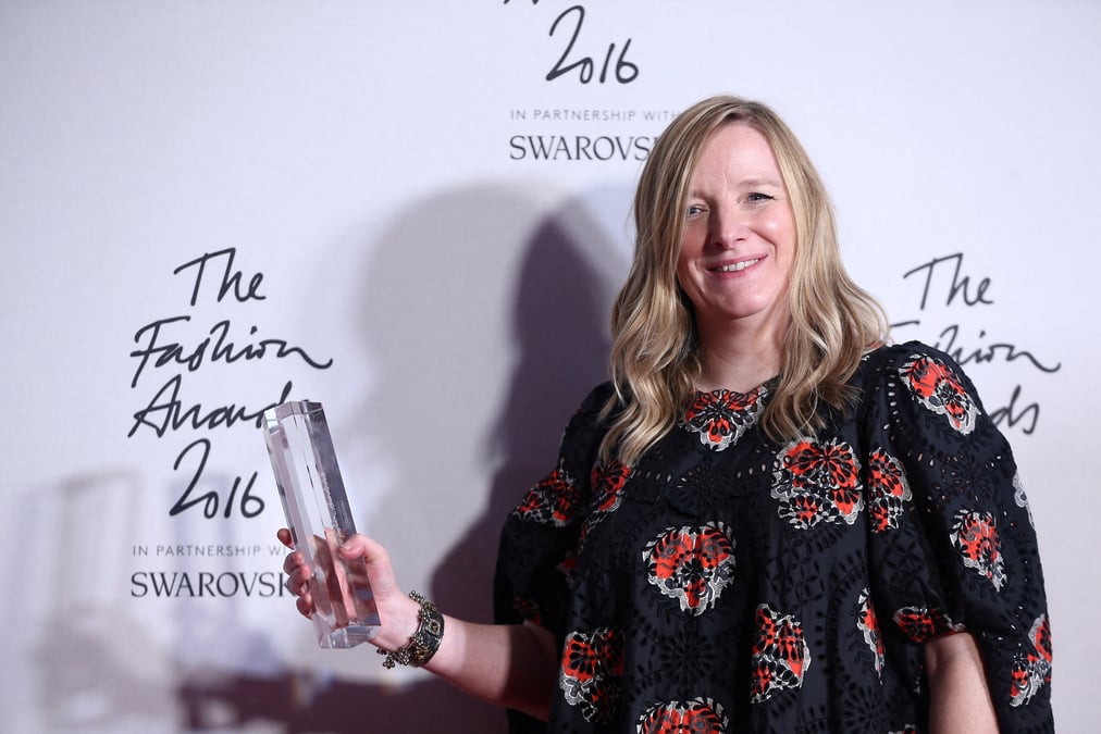Sarah burton en 2016