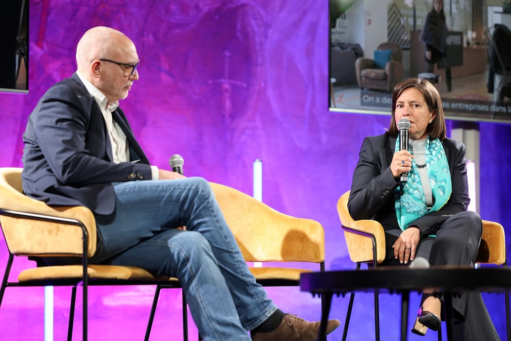 Nathalie Tarnaud Laude, à la tête du constructeur ATR, est revenue sur la stratégie de celui-ci au cours de la soirée.