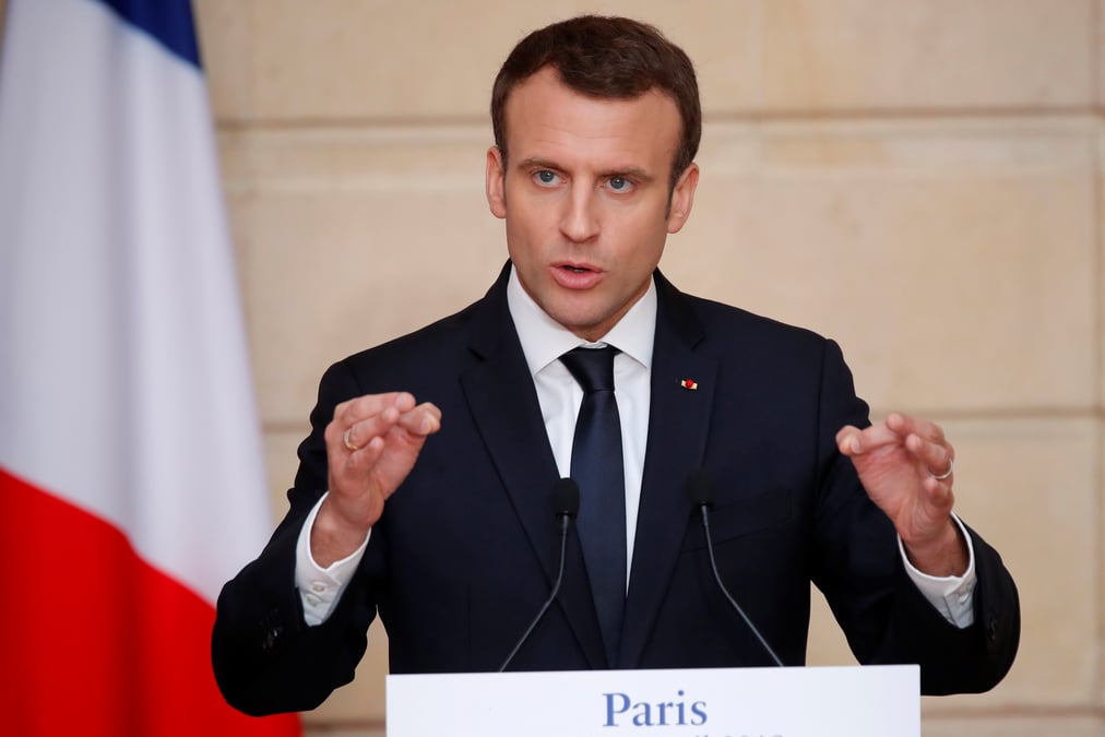 Macron veut creer 260.000 emplois grace aux reformes fiscales