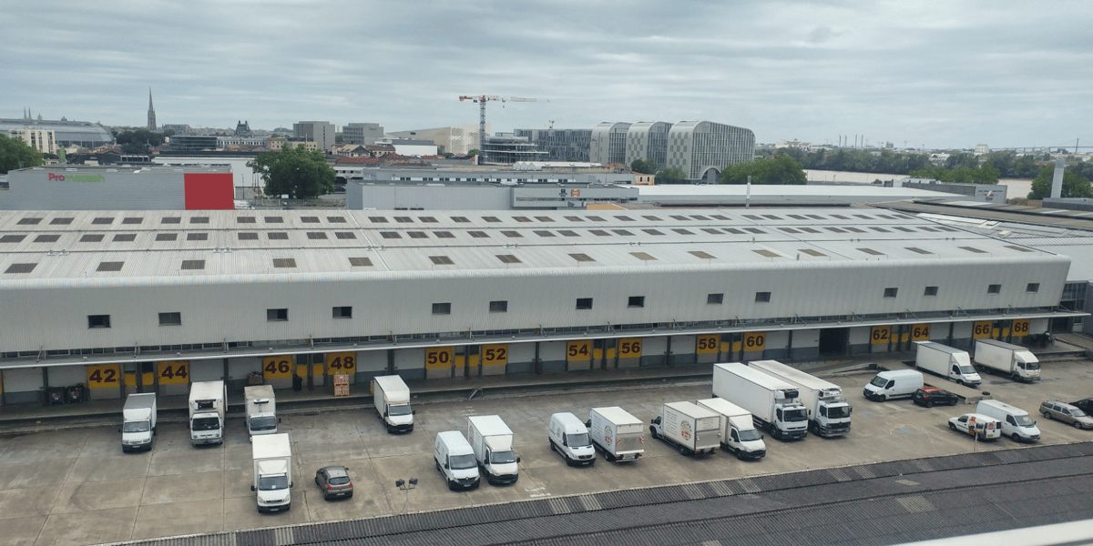 Le MIN de Bordeaux Brienne au sein du nouveau quartier Euratlantique.