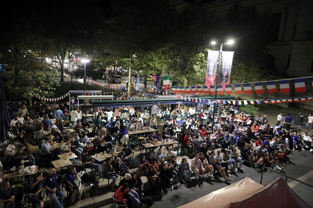 210.000 visiteurs ont été accueillis à Saint-Etienne en septembre pour la Coupe du monde de rugby 2023. (Crédit Saint-Etienne Métropole)