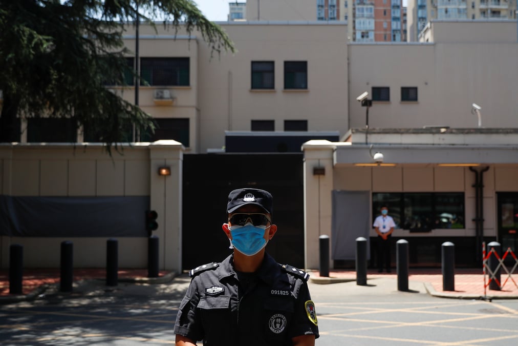 La chine prend possession des locaux du consulat americain de chengdu
