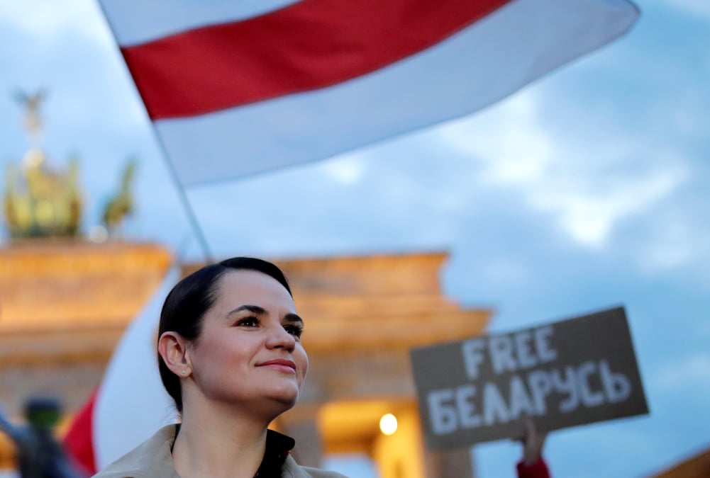 Tsikhanouskaia appelle ses compatriotes a amplifier la greve generale