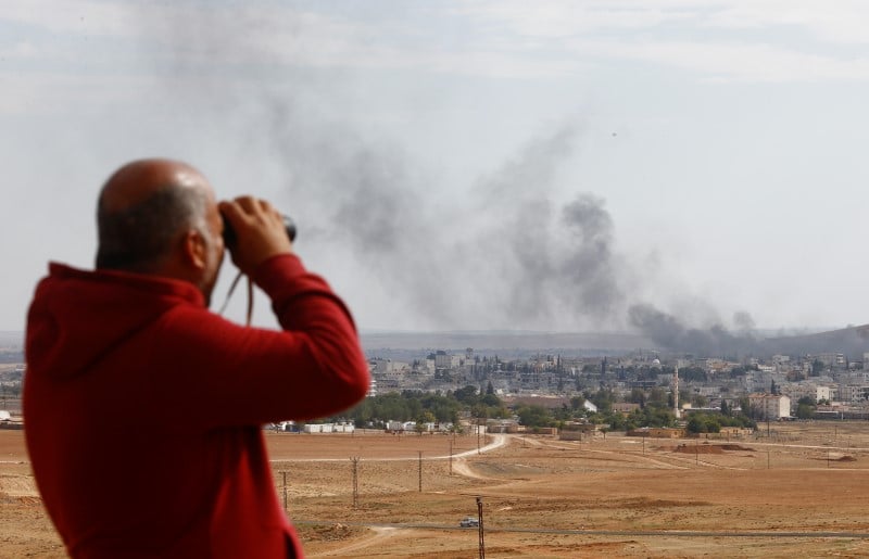 La ville syrienne de kobani sur le point d'etre reprise par les forces kurdes