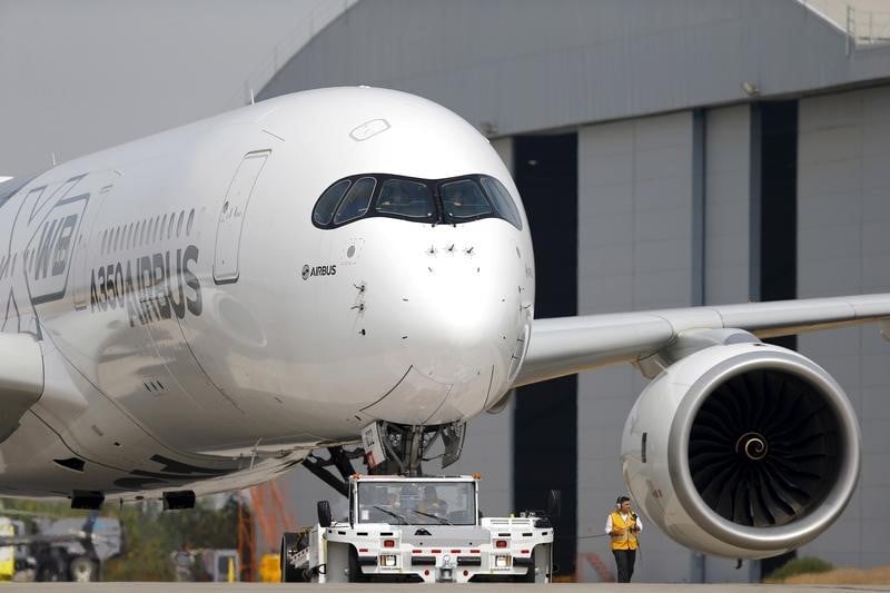 L'a350 obtient aux usa une autorisation pour des vols de deroutement plus longs