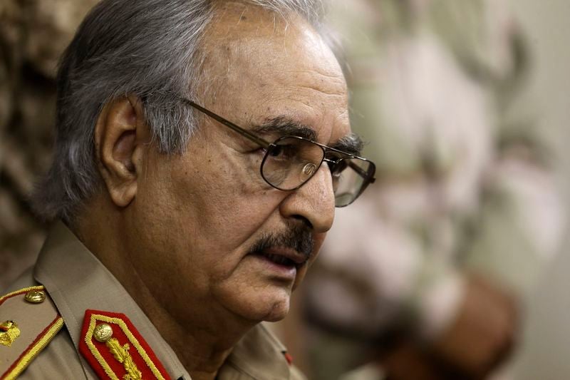 Attentat manqué contre le général libyen Khalifa Haftar