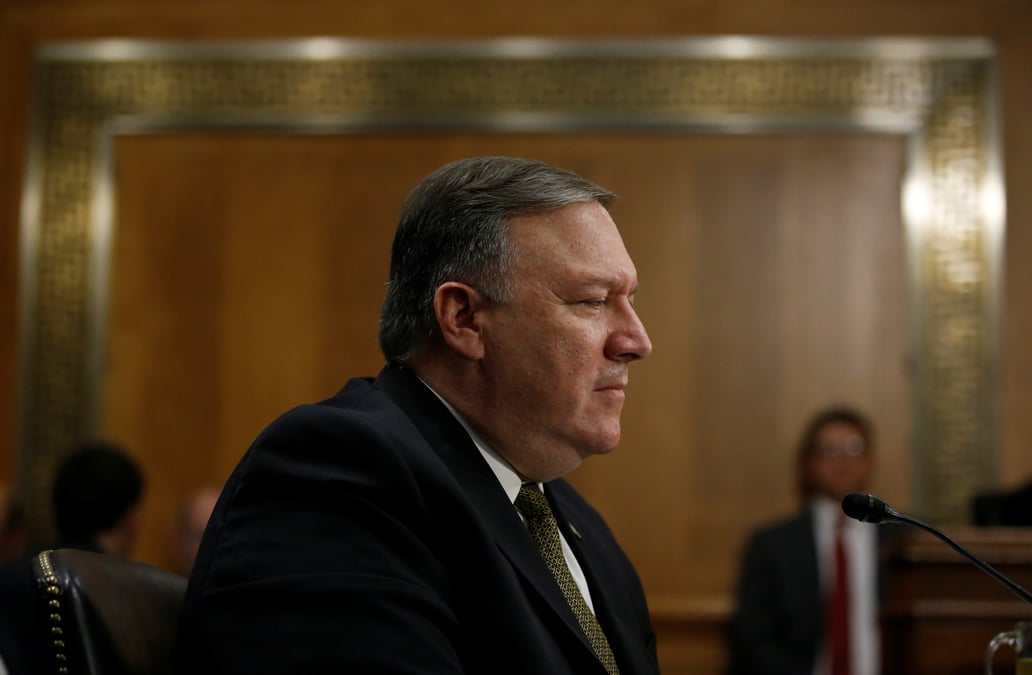 Pompeo promet de rebatir le departement d'etat americain