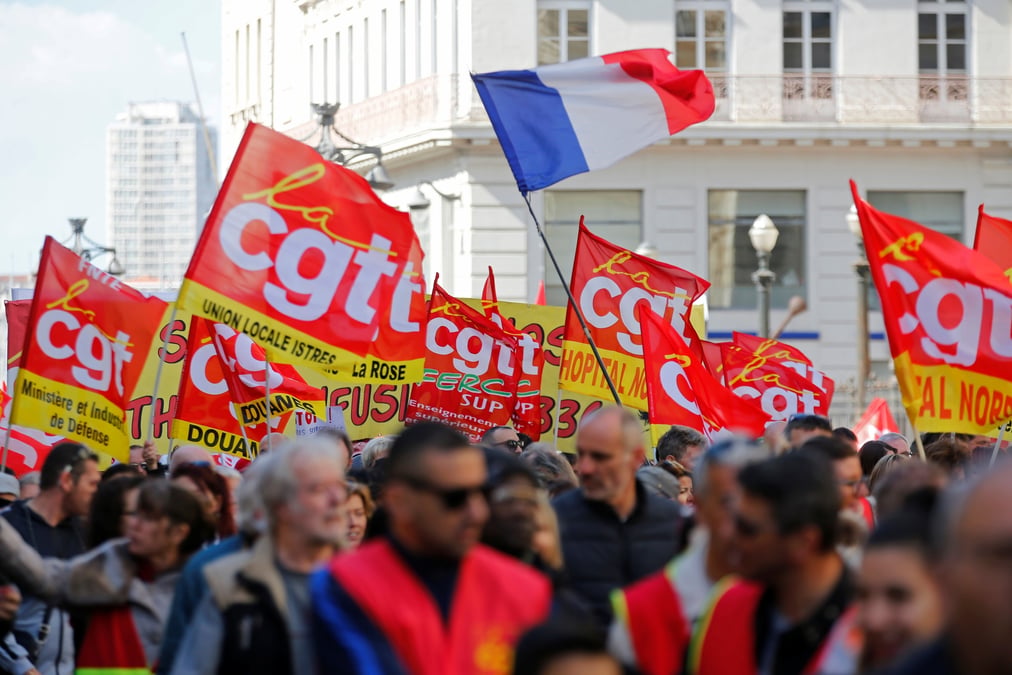 Retraites: la cgt veut durcir le mouvement dans les raffineries