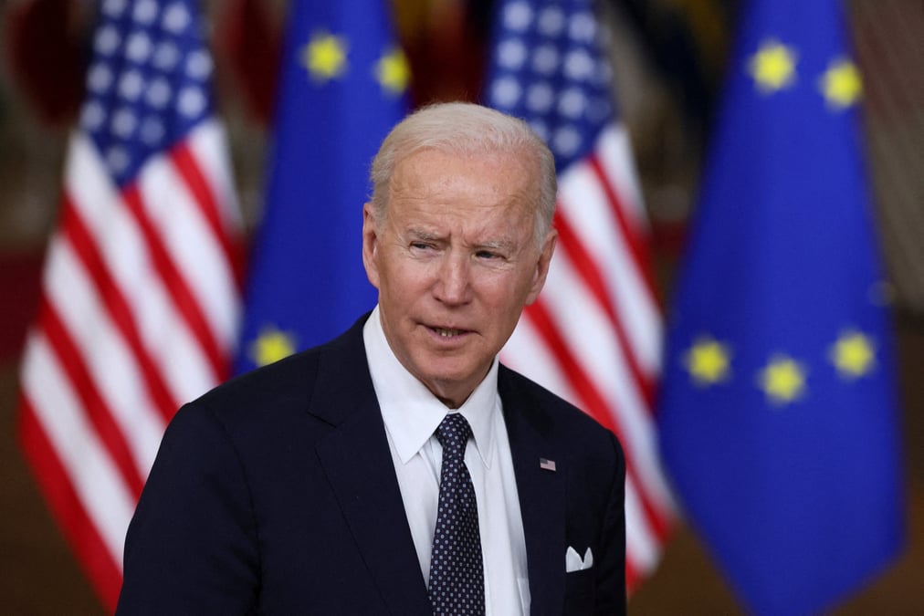 Ukraine: pekin sait que son avenir est lie a l'occident, dit biden