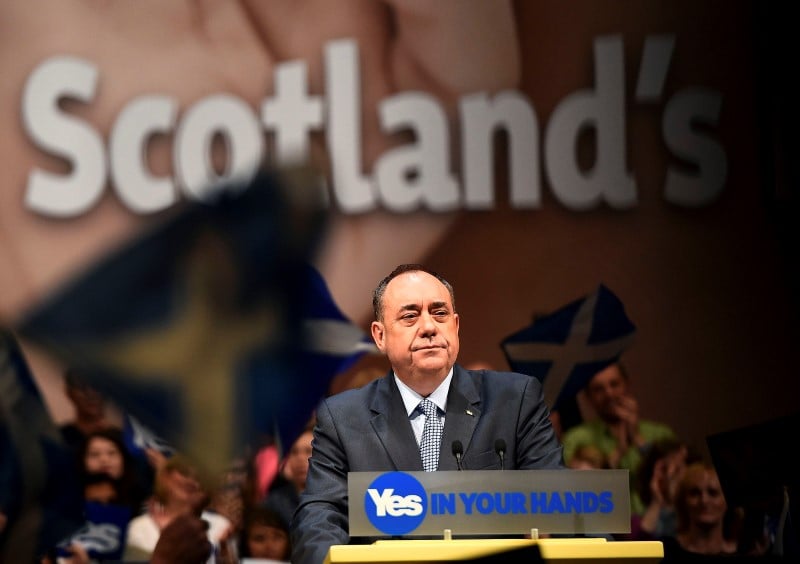 Alex Salmond, dirigeant des nationalistes écossais, démissionne