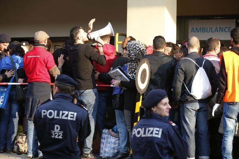 L'allemagne attend 40.000 refugies ce week-end
